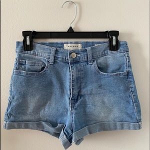 Pacsun The Shortie Denim Shorts